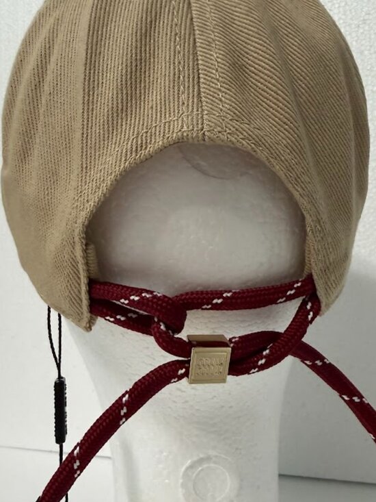Unisex Beige Minimalist Baseball Cap Adjustable Streetwear Hat